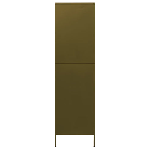 Lady Jillian - Wardrobe Olive Green 90x50x180 cm Steel