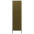 Lady Jillian - Wardrobe Olive Green 90x50x180 cm Steel