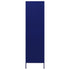 Lady Jillian - Wardrobe Navy Blue 90x50x180 cm Steel