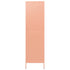 Lady Jillian - Wardrobe Pink 90x50x180 cm Steel