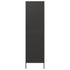 Lady Jillian - Wardrobe Anthracite 90x50x180 cm Steel