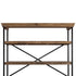 Rustika Rowe - Sideboard with Shelves Solid Mango Wood 120x35x200 cm