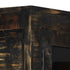 Rustika Rowe - Highboard Black 90x40x180 cm Solid Mango Wood
