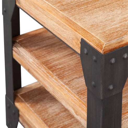Rustika Rowe - Three Piece Living Room Furniture Set Solid Acacia Wood