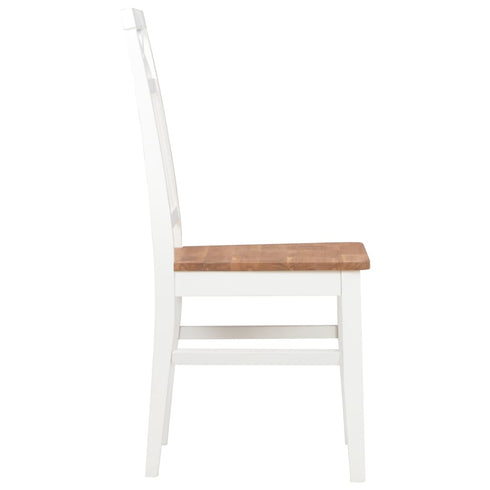 Maison Madeleine - 7 Piece Dining Set Solid Oak Wood