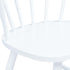 Maison Madeleine - Dining Chairs 6 pcs White Solid Rubber Wood
