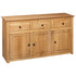 Rustika Rowe - Sideboard 135x40x80 cm Solid Pinewood Panama Range