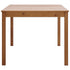 Maison Madeleine - 9 Piece Dining Set Pinewood Honey Brown