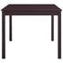 Maison Madeleine - 11 Piece Dining Set Pinewood Dark Brown