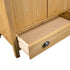 Maison Madeleine - 3Door Wardrobe "Hill Range" 127x50x170 cm Solid Pine Wood