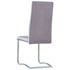Swen Studio - Cantilever Dining Chairs 6 pcs Taupe Fabric