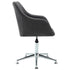 Swen Studio - Swivel Dining Chairs 6 pcs Dark Grey Fabric (UK/IE/FI/NO only) (6x331499)