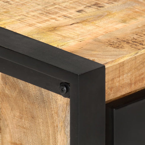 Rustika Rowe - TV Cabinet 140x30x40 cm Rough Mango Wood