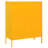 Lady Jillian - Storage Cabinet Mustard Yellow 80x35x101,5 cm Steel - Model 3