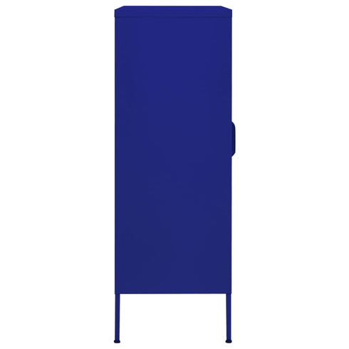 Lady Jillian - Storage Cabinet Navy Blue 80x35x101,5 cm Steel - Model 4