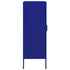 Lady Jillian - Storage Cabinet Navy Blue 80x35x101,5 cm Steel - Model 4