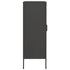 Lady Jillian - Storage Cabinet Anthracite 80x35x101,5 cm Steel - Model 4