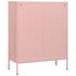 Lady Jillian - Chest of Drawers Pink 80x35x101,5 cm Steel