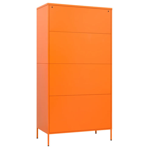 Lady Jillian - Wardrobe Orange 90x50x180 cm Steel