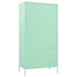 Lady Jillian - Wardrobe Mint 90x50x180 cm Steel