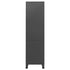 Lady Jillian - Industrial Wardrobe Anthracite 90x50x180 cm Metal