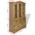 Maison Madeleine - Buffet & Hutch Mexican Pine Corona Range