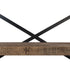 Rustika Rowe - Sideboard with Shelves Solid Mango Wood 120x35x200 cm