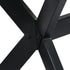Rustika Rowe - Dining Table White 200x100x75 cm Solid Mango Wood