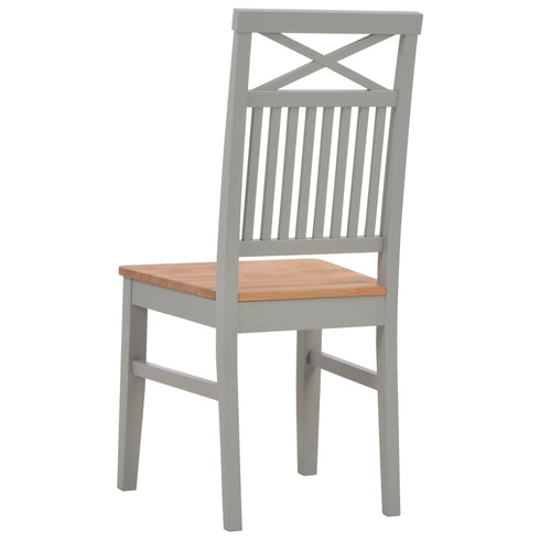 Maison Madeleine - 5 Piece Dining Set Solid Oak Wood