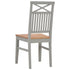 Maison Madeleine - 7 Piece Dining Set Solid Oak Wood