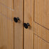 Maison Madeleine - 3Door Wardrobe 118x50x171.5 cm Pine Panama Range