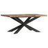 Rustika Rowe - Dining Table 180x90x76 cm Solid Reclaimed Wood