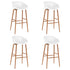 Swen Studio - 5 Piece Bar Set Black and White