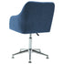 Swen Studio - Swivel Dining Chairs 6 pcs Blue Fabric (UK/IE/FI/NO only) (6x331502)