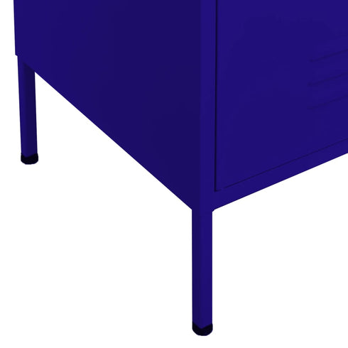Lady Jillian - Storage Cabinet Navy Blue 80x35x101,5 cm Steel - Model 3
