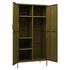 Lady Jillian - Wardrobe Olive Green 90x50x180 cm Steel
