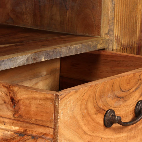 Rustika Rowe - TV Cabinet Solid Wood Vintage 118x30x40 cm