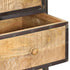 Rustika Rowe - Sideboard 140x40x80 cm Solid Mango Wood