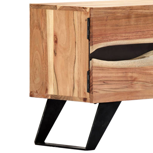 Swen Studio - TV Cabinet 140x30x45 cm Solid Acacia Wood