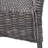 Swen Studio - Dining Chairs 6 pcs Brown Kubu Rattan and Mango Wood (3x246655)