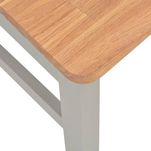 Maison Madeleine - 7 Piece Dining Set Solid Oak Wood
