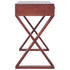 Swen Studio - Computer Desk Brown 132x47x77 cm Solid Mahogany Wood