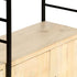 Rustika Rowe - 4Tier Bookcase 124x30x180 cm Solid Mango Wood