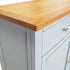 Maison Madeleine - Sideboard 90x33.5x83 cm Solid Oak Wood