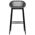 Swen Studio - 5 Piece Bar Set Black and Grey