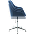 Swen Studio - Swivel Dining Chairs 6 pcs Blue Fabric (UK/IE/FI/NO only) (6x331502)