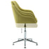 Swen Studio - Swivel Dining Chairs 6 pcs Green Fabric (UK/IE/FI/NO only) (6x331503)
