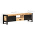 Rustika Rowe - TV Cabinet 140x30x40 cm Rough Mango Wood