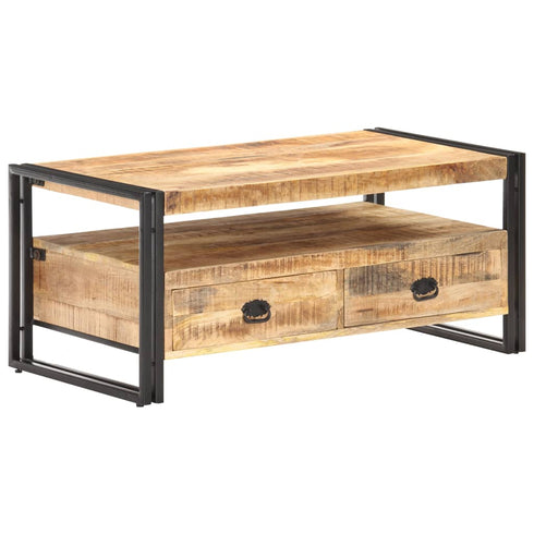 Rustika Rowe - Coffee Table 100x55x45 cm Rough Mango Wood