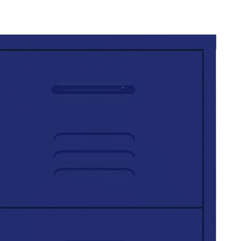 Lady Jillian - Drawer Cabinet Navy Blue 80x35x101,5 cm Steel